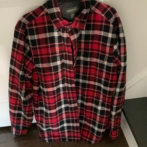 NWT Men’s Eddie Bauer Tall Large Flannel Light Jacket